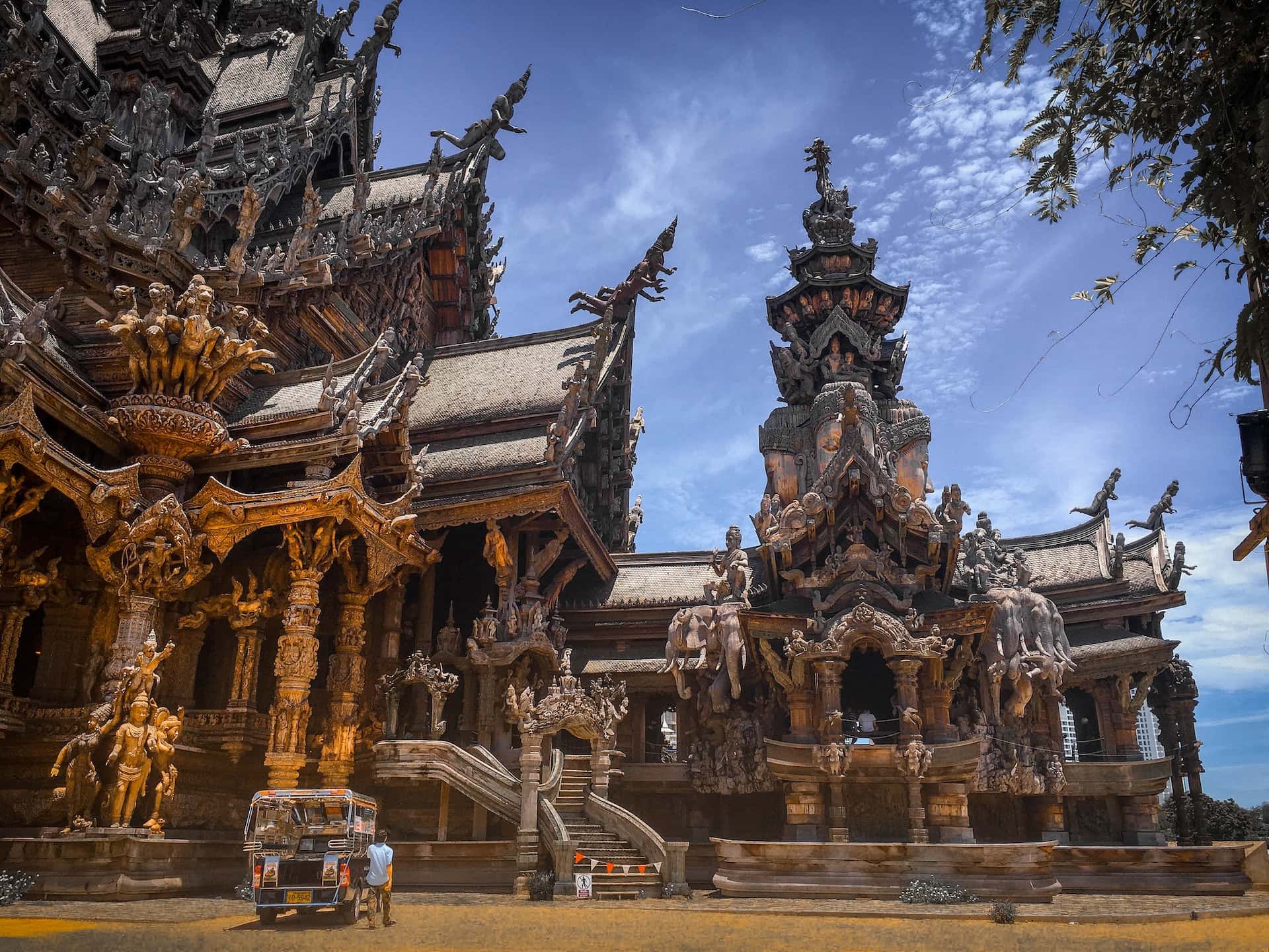Thailand travel - Sanctuary of Truth temple
